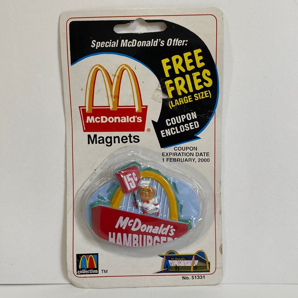 1999 McDONALD'S MAGNET